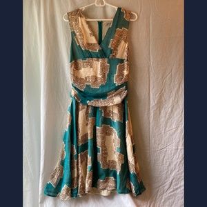 Beth Bowley printed silk dress